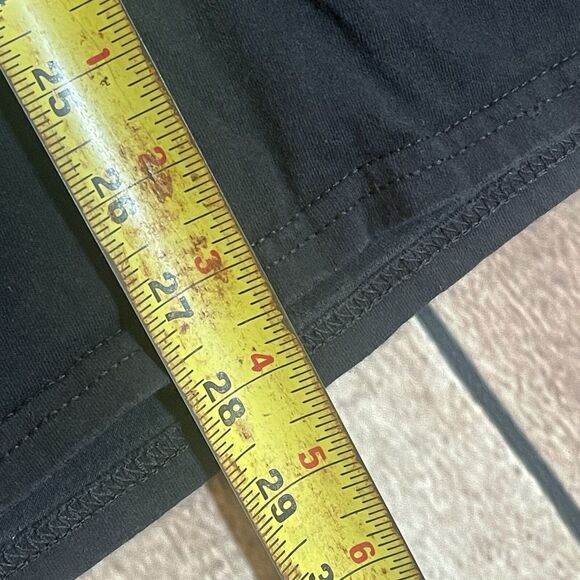 Vintage Y2K Flaming Skulls Horror Grunge Large Black Short Sleeve T-Shirt - Picture 6 of 8